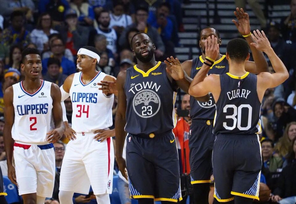 记者：除了詹姆斯之外，我猜KD是你交手最多的球员吧…